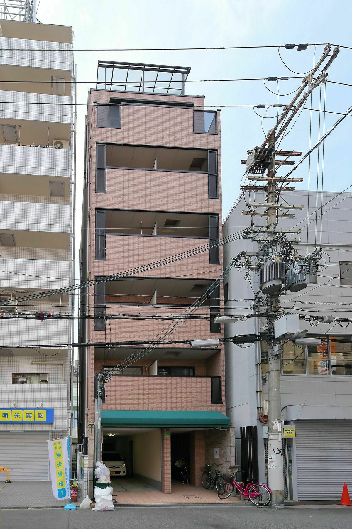 Ferienwohnung Grandouce Shinsaibashi-Higashi Ōsaka Exterior foto